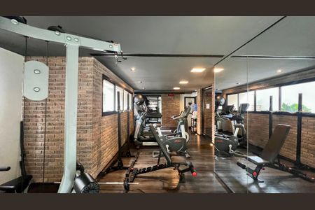 Apartamento para alugar com 66m², 1 quarto e 2 vagas Apartamento para alugar com 66m², 1 quarto e 2 vagasAcademia