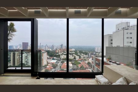 Apartamento para alugar com 66m², 1 quarto e 2 vagas Apartamento para alugar com 66m², 1 quarto e 2 vagasVista da sala