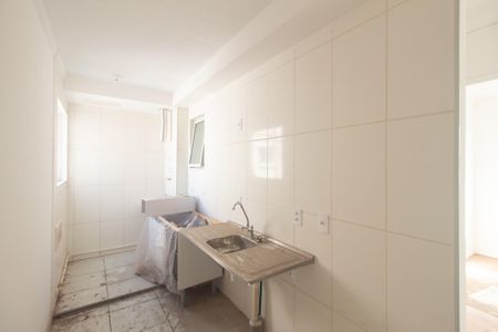 Apartamento para alugar com 45m², 2 quartos e sem vagaCozinha e Área de Serviço