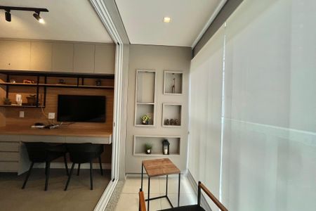 Apartamento para alugar com 27m², 1 quarto e sem vagaVaranda