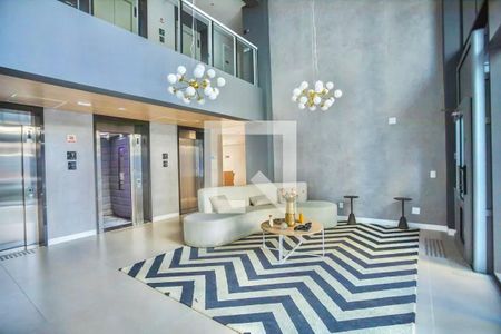 Apartamento para alugar com 27m², 1 quarto e sem vagaHall social