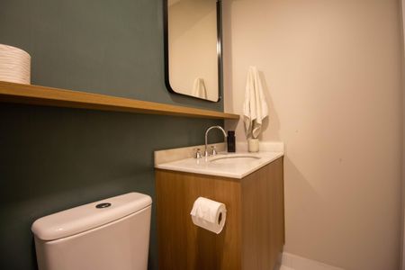 Apartamento à venda com 25m², 1 quarto e sem vaga Apartamento à venda com 25m², 1 quarto e sem vagaBanheiro