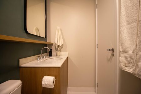 Apartamento à venda com 25m², 1 quarto e sem vaga Apartamento à venda com 25m², 1 quarto e sem vagaBanheiro