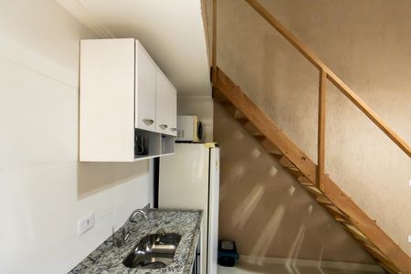 Studio para alugar com 25m², 1 quarto e sem vaga Studio para alugar com 25m², 1 quarto e sem vagaCozinha