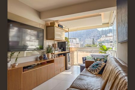 Sala de apartamento à venda com 4 quartos, 102m² em Botafogo, Rio de Janeiro