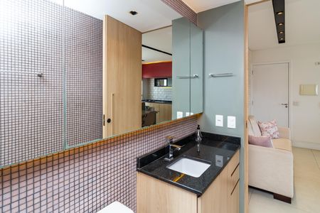 Apartamento para alugar com 38m², 1 quarto e 1 vaga Apartamento para alugar com 38m², 1 quarto e 1 vagaBanheiro