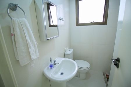 Apartamento à venda com 124m², 3 quartos e 2 vagasBanheiro de Serviço