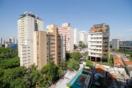 Studio à venda com 34m², 1 quarto e sem vagaVista da Varanda