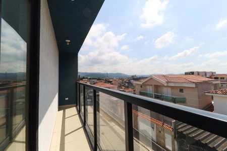 Studio à venda com 38m², 1 quarto e sem vagaVaranda