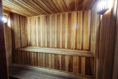 Studio à venda com 28m², 1 quarto e sem vaga Studio à venda com 28m², 1 quarto e sem vagaSauna