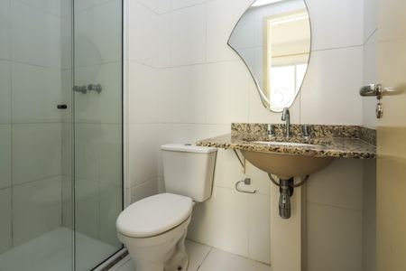 Studio à venda com 28m², 1 quarto e sem vaga Studio à venda com 28m², 1 quarto e sem vagaBanheiro