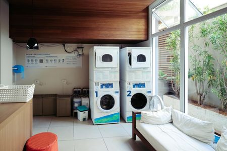 Studio à venda com 28m², 1 quarto e sem vaga Studio à venda com 28m², 1 quarto e sem vagaLavanderia