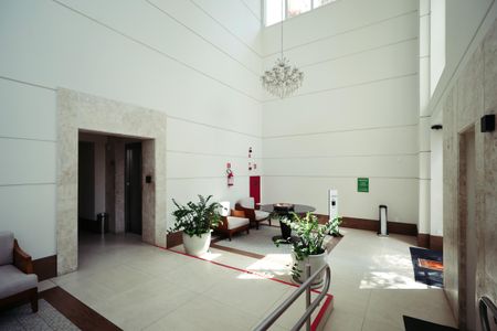 Studio à venda com 28m², 1 quarto e sem vaga Studio à venda com 28m², 1 quarto e sem vagaHall de entrada