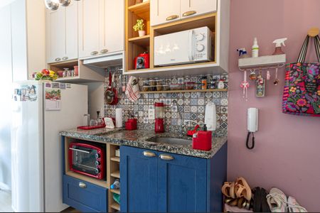 Studio à venda com 25m², 1 quarto e sem vagaCozinha