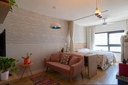 Studio à venda com 25m², 1 quarto e sem vagaSala