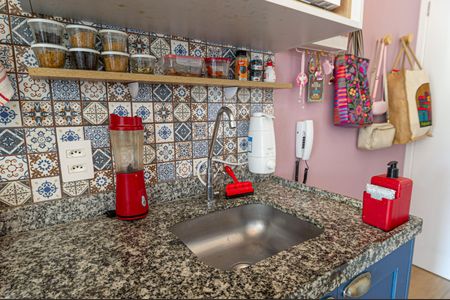 Studio à venda com 25m², 1 quarto e sem vagaCozinha