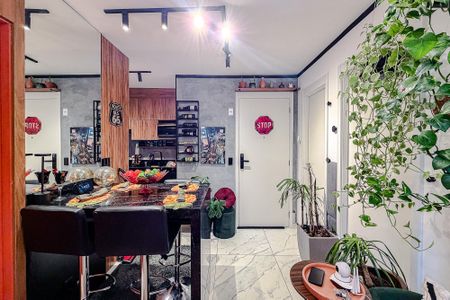 Studio à venda com 34m², 2 quartos e sem vagaSala