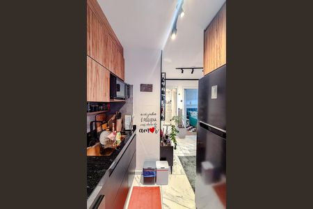 Studio à venda com 34m², 2 quartos e sem vagaCozinha e Área de Serviço
