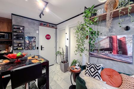 Studio à venda com 34m², 2 quartos e sem vagaSala