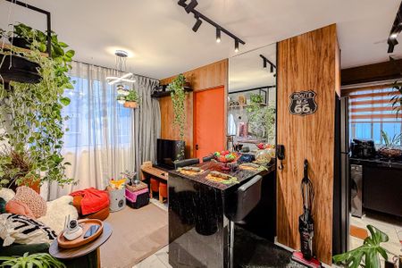 Studio à venda com 34m², 2 quartos e sem vagaSala