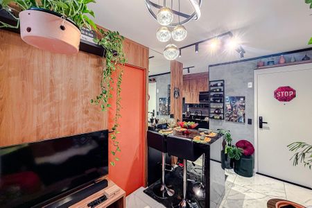 Studio à venda com 34m², 2 quartos e sem vagaSala