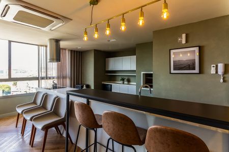 Studio para alugar com 31m², 1 quarto e 1 vagaÁrea comum - Salão de festas
