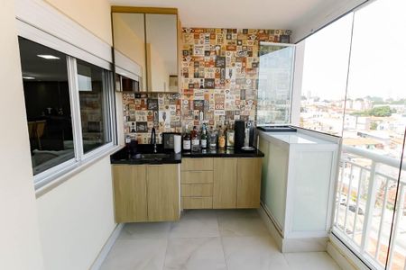 Apartamento à venda com 125m², 3 quartos e 2 vagasDetalhe - Varanda