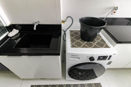 Apartamento à venda com 125m², 3 quartos e 2 vagasDetalhe da area de serviço