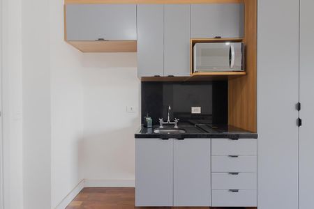 Studio para alugar com 24m², 1 quarto e sem vagaCozinha
