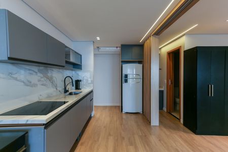 Studio - Cozinha de apartamento para alugar com 1 quarto, 37m² em Butantã, São Paulo