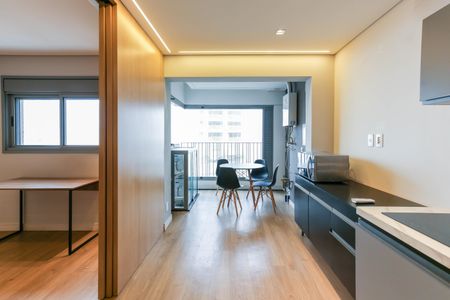 Studio - Cozinha de apartamento para alugar com 1 quarto, 37m² em Butantã, São Paulo
