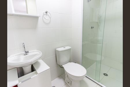 Banheiro de apartamento para alugar com 1 quarto, 22m² em Alto da Mooca, São Paulo