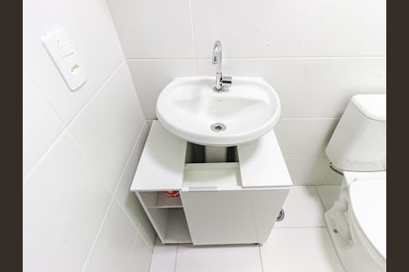 Banheiro de apartamento para alugar com 1 quarto, 22m² em Alto da Mooca, São Paulo
