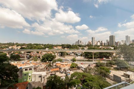 Apartamento à venda com 71m², 2 quartos e 2 vagasVista da Varanda da Sala