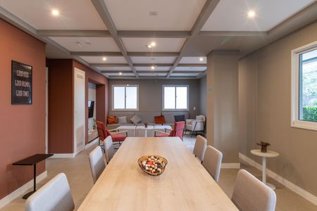 Apartamento à venda com 27m², 1 quarto e sem vaga Apartamento à venda com 27m², 1 quarto e sem vagaÁrea comum - Salão de festas