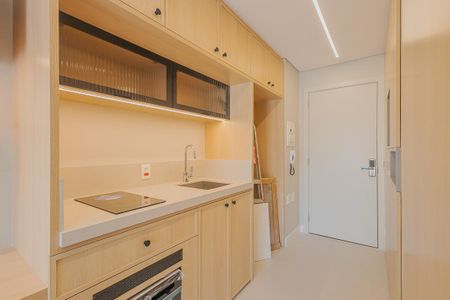 Studio à venda com 25m², 1 quarto e sem vagaCozinha