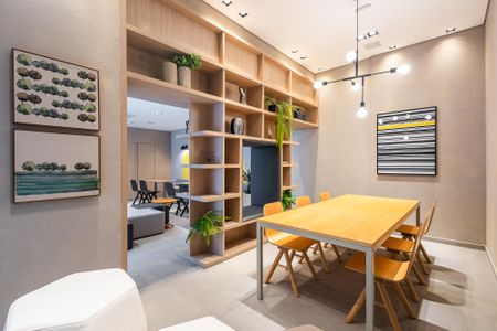 Studio à venda com 25m², 1 quarto e sem vaga Studio à venda com 25m², 1 quarto e sem vagaSalão de Festas