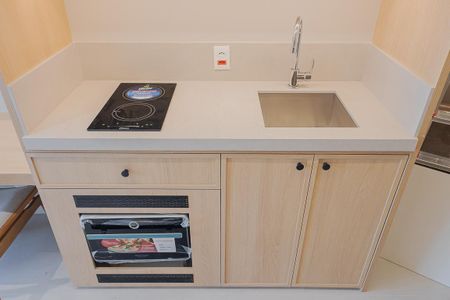 Studio à venda com 25m², 1 quarto e sem vagaCozinha