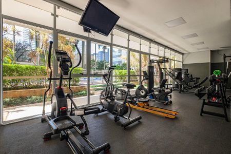 Apartamento para alugar com 140m², 2 quartos e 2 vagas Apartamento para alugar com 140m², 2 quartos e 2 vagasAcademia