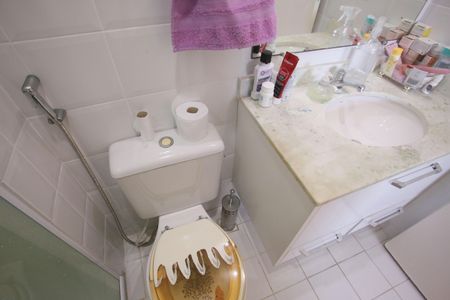 Apartamento à venda com 55m², 2 quartos e 1 vagaBanheiro da Suíte