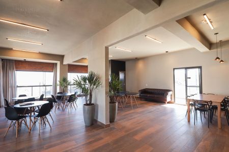 Studio para alugar com 27m², 0 quarto e sem vaga Studio para alugar com 27m², 0 quarto e sem vagaSalão de Festas