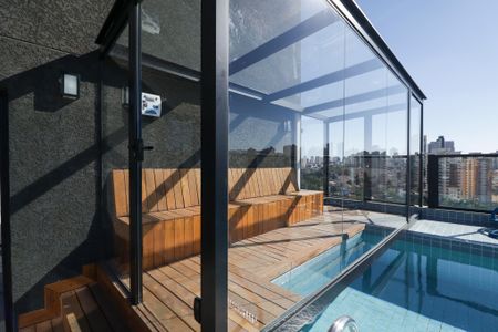 Studio para alugar com 27m², 0 quarto e sem vaga Studio para alugar com 27m², 0 quarto e sem vagasauna