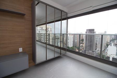Apartamento para alugar com 102m², 2 quartos e 2 vagasSacada da Sala 