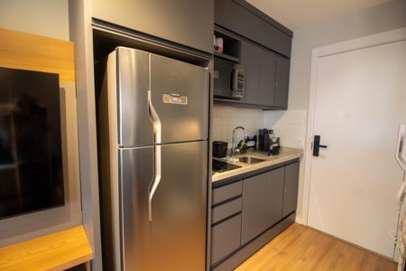 Studio à venda com 25m², 1 quarto e sem vagaCozinha