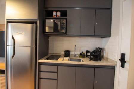 Studio à venda com 25m², 1 quarto e sem vagaCozinha