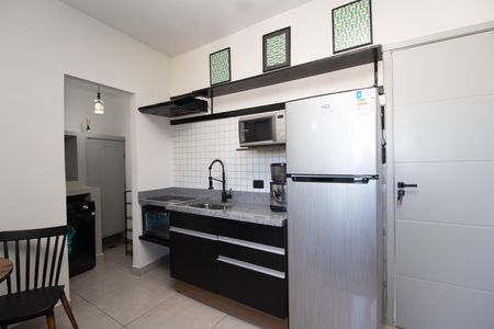 Cozinha de apartamento para alugar com 1 quarto, 31m² em Freguesia do Ó, São Paulo