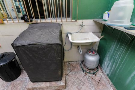 Casa para alugar com 125m², 1 quarto e 2 vagas Casa para alugar com 125m², 1 quarto e 2 vagasDetalhe da area de serviço