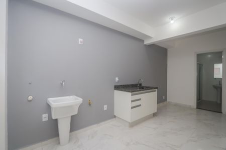 Apartamento para alugar com 48m², 1 quarto e sem vaga Apartamento para alugar com 48m², 1 quarto e sem vagaCozinha e Área de Serviço