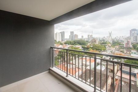 Studio para alugar com 33m², 1 quarto e sem vagaVaranda