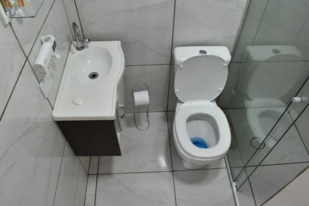 Casa de condomínio para alugar com 45m², 2 quartos e 2 vagasBanheiro